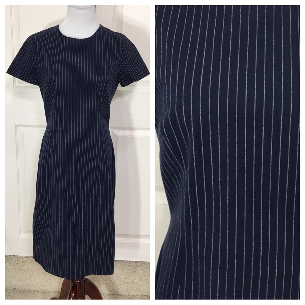 Banana Republic pinstripe dress